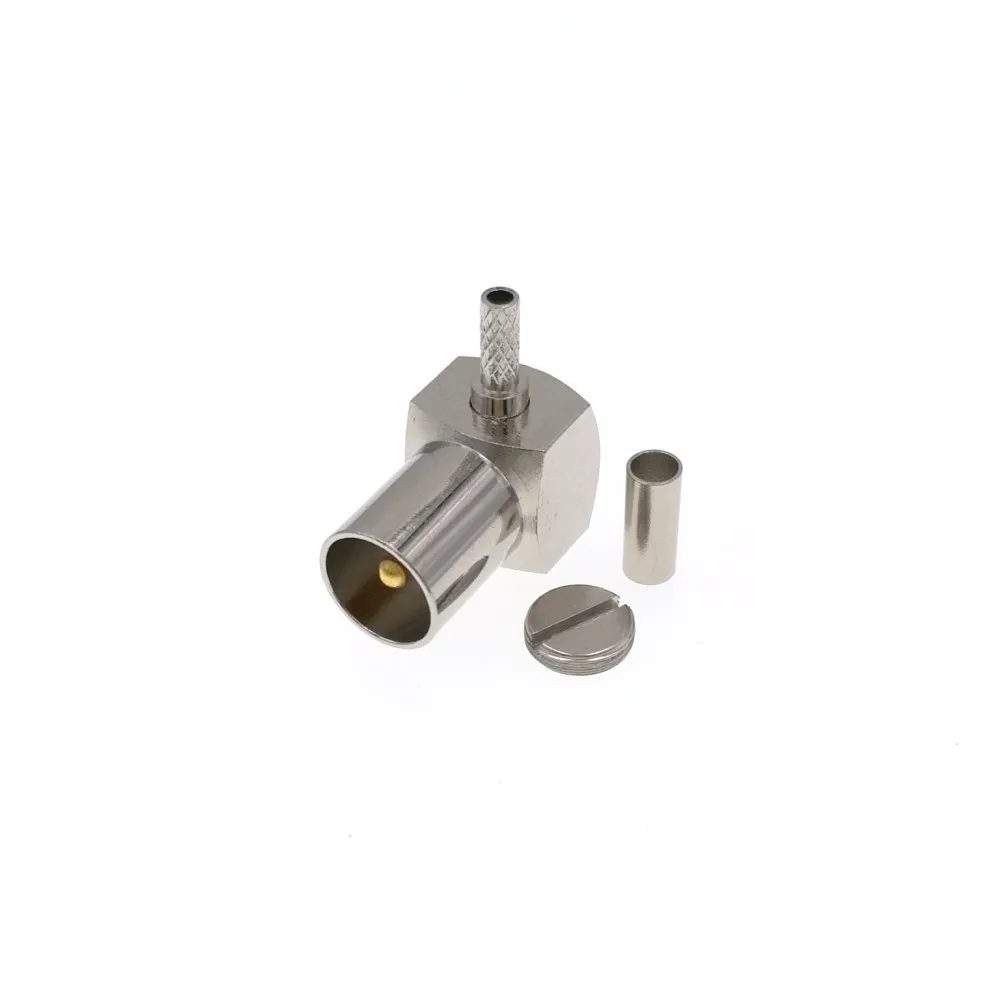 10 шт. IEC PAL DVB T ТВ мужской правый угол RG174 RG316 LMR100 RF разъем|connector iec|connector sealconnector flex |