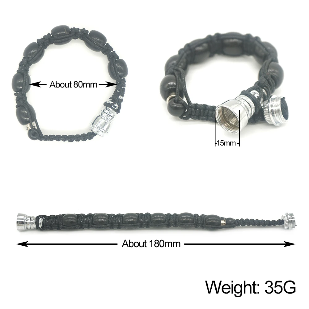 1 шт. браслет в форме дымовой трубки курение табака курения травы 3 стиля сигареты