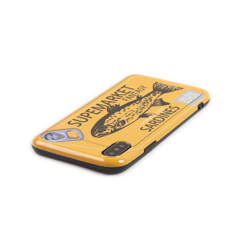 Phone Cases for iPhone 11 Pro Cover 6 6S 7 8 Plus XR X 10 XS Max IMD Soft Silicone Coque Cute Supermarket Fantasy Sardines Fish |
