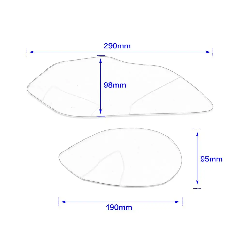 S1000 RR Защитная крышка для фар защита лампы Защита экран Объектив BMW S1000RR S 1000 HP4 2015