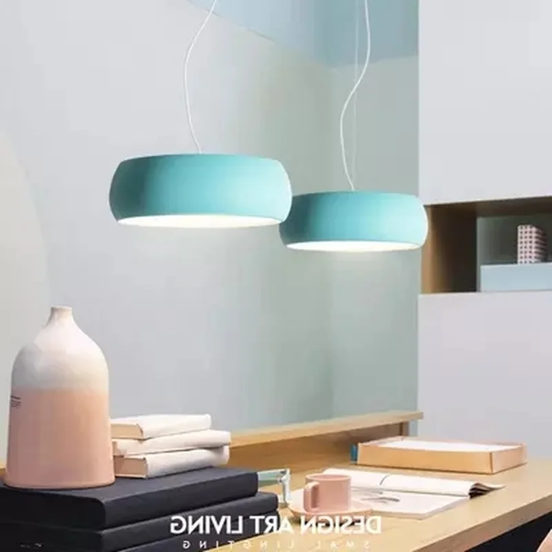 Скандинавский светильник в виде Макарон для спальни креативный Simlpe милый