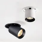 Светодиодный светильник CREE COB с нордическим вращением, 7 Вт, 12 Вт, Встраиваемый светодиодный светильник, точечный светильник, Встраиваемый светодиодный светильник для фойе, кровати, комнаты