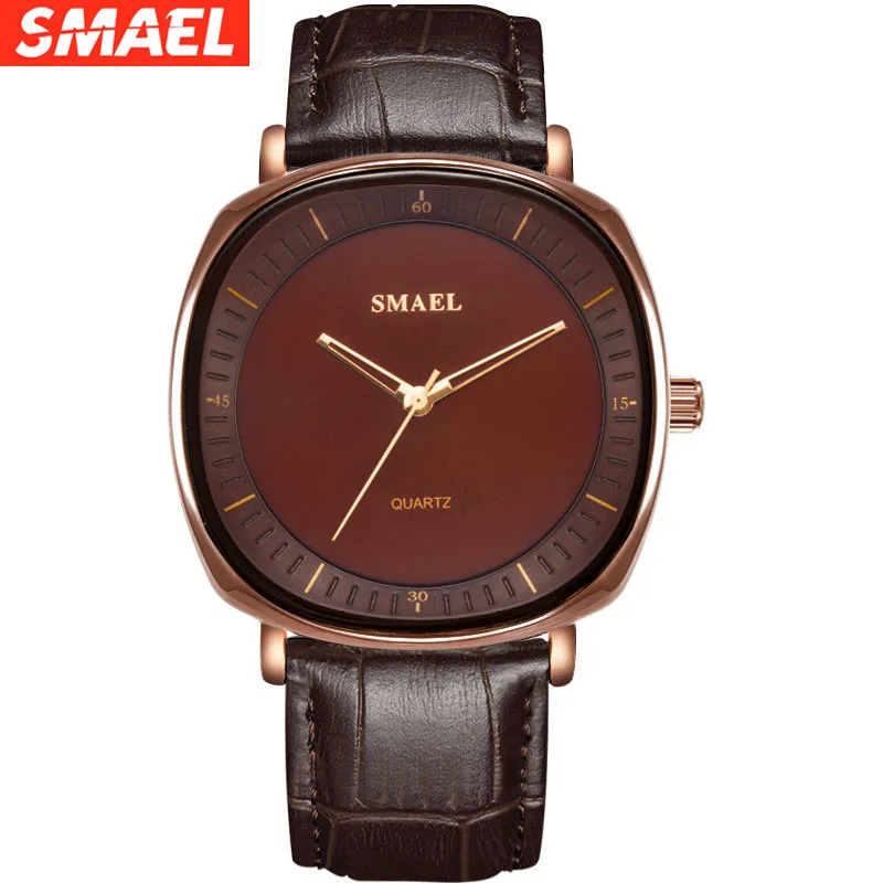 

Business Simplicity Women's Watch Casual Ins Genuine Leather All-Match Ultra-Thin Creative Women's Quartz Watch womans watch