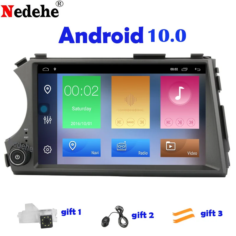 Android 10 0 4G ОЗУ 64G ПЗУ DSP IPS AV выход автомобильный GPS для Ssang yong Ssangyong Actyon Kyron dvd плеер