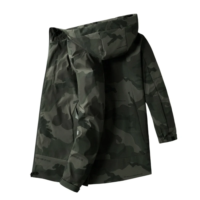 

8xl 9x Autumn Men Jacket Outdoor Casual Coat Windbreaker Chaqueta Hombre Autumn Hooded Jacket Manteau Homme Large Size Clothing