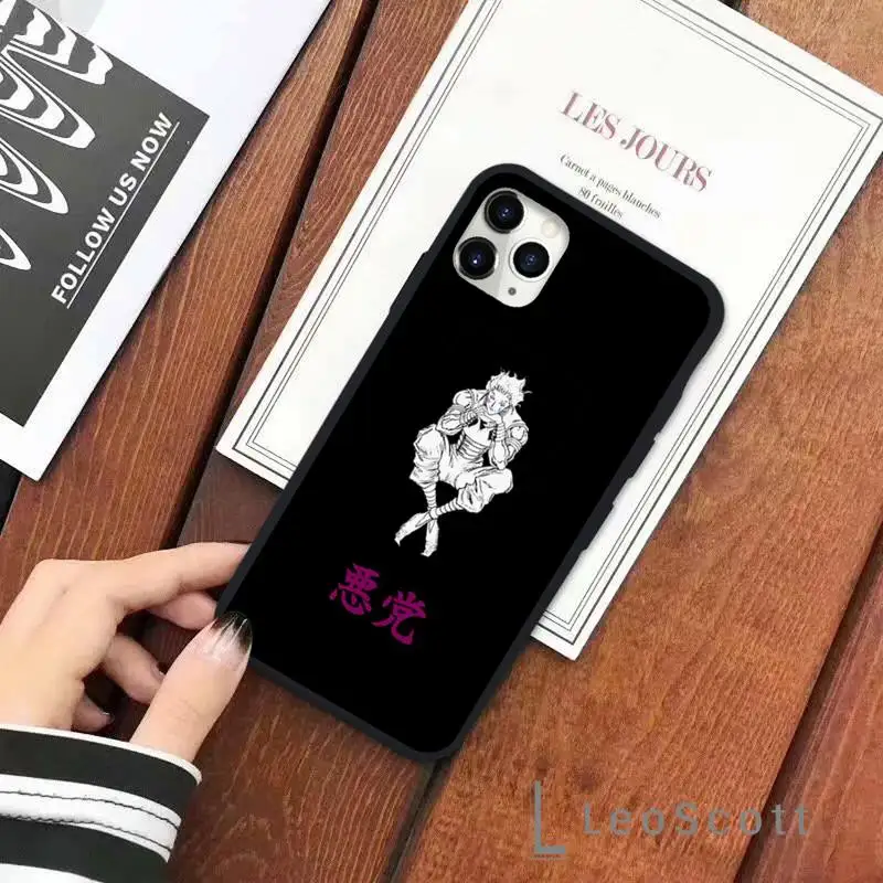 

Hisoka Hunter x Anime Phone Case for iPhone 11 12 pro XS MAX 8 7 6 6S Plus X 5S SE 2020 XR Soft silicone