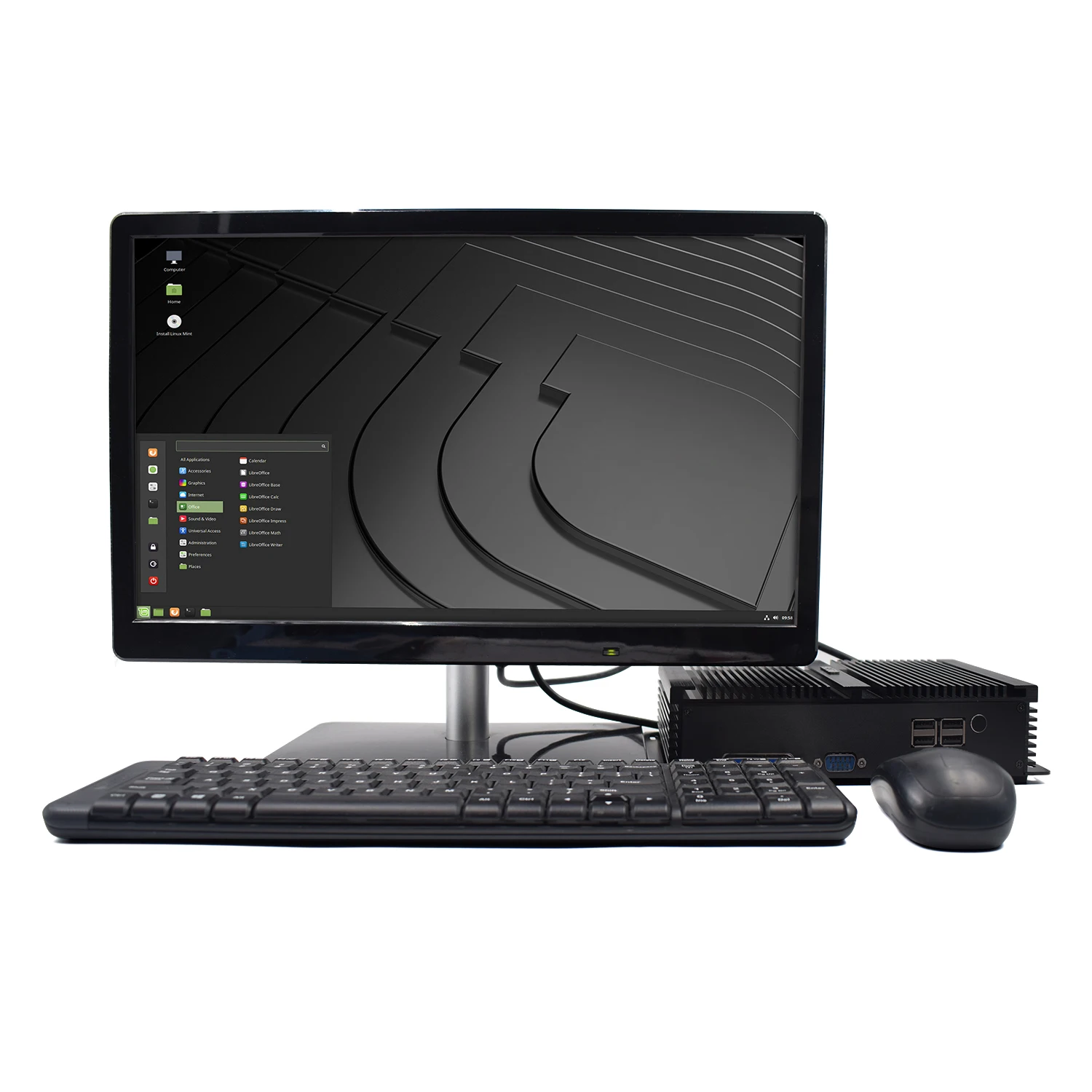Core i7 8550U промышленный Мини компьютер core i5 8250U 2 intel NUC Lan HDMI DP EDP LPT SIM четырехъядерный