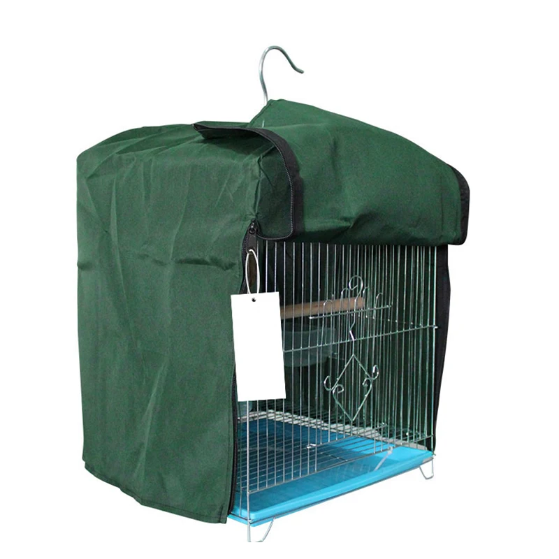

Square Birdcage Cover Parrot Cage Blackout Sunscreen Rainproof Cloth Light-proof Shading Cover