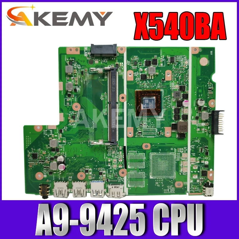 

X540BA материнская плата для ноутбука Asus X540BA X540BP X540B F540B A540B лаптоп материнская плата с A9-9425 Процессор