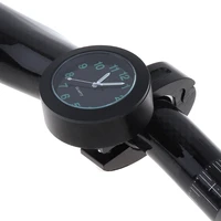 bicycle electric car modified handlebar watch waterproof shockproof bike hand grip bar mount dial clock for scooter motorcycle