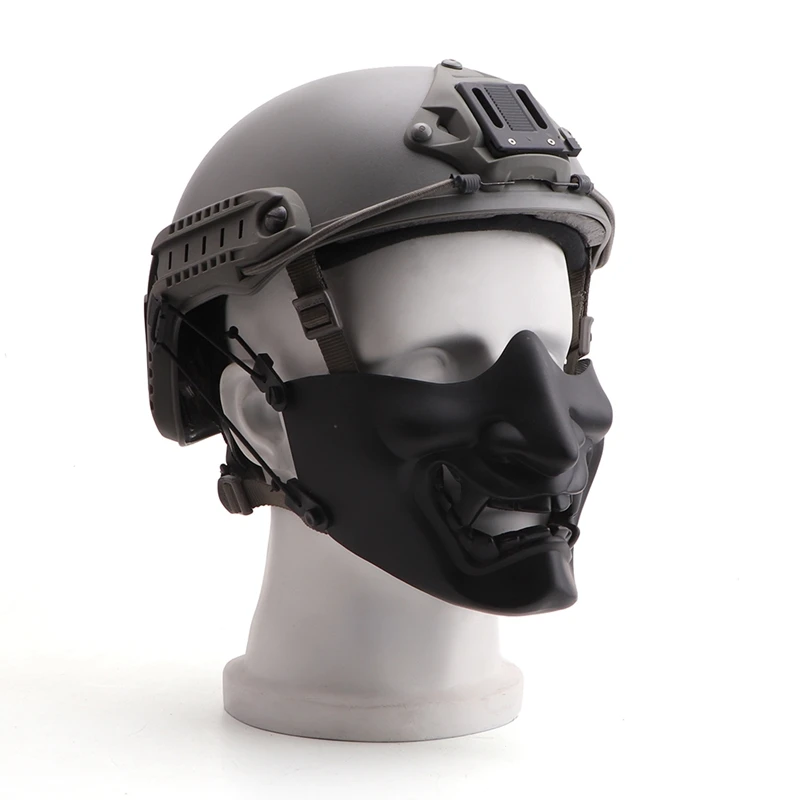 Новинка полумаска для страйкбола костюм Хэллоуина Косплей BB злый демон Кабуки