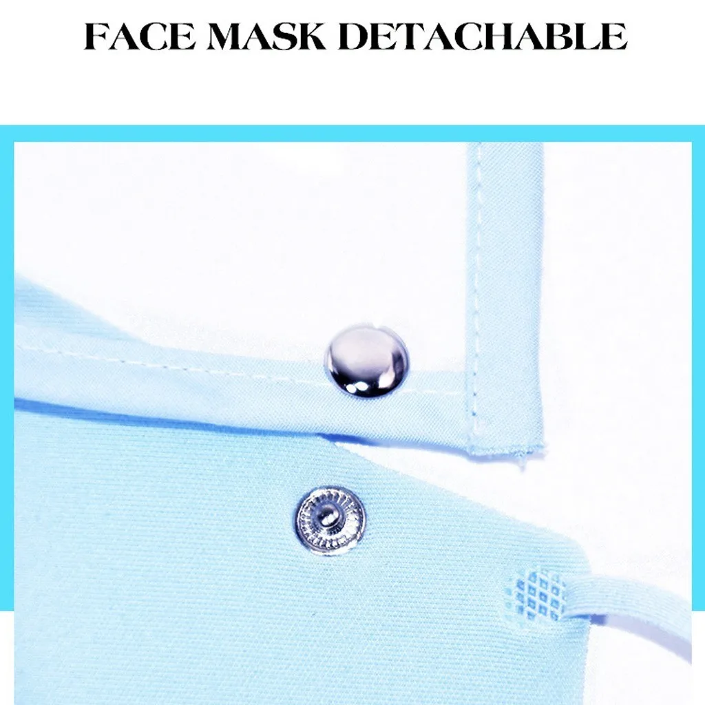 

6PCSMascarilla Reutilizable Adult Face Mask Reusable FaceMask Bandana Mask For Face With Eye Shield Mask For Face Health Care A6