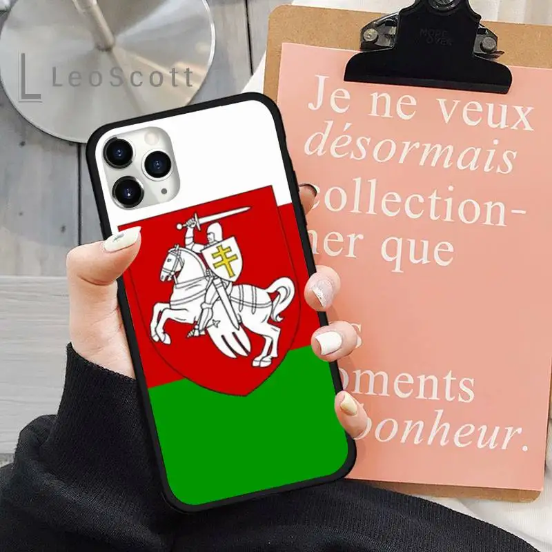 

belarus flag Phone Case for iPhone 11 12 pro XS MAX 8 7 6 6S Plus X 5S SE 2020 XR