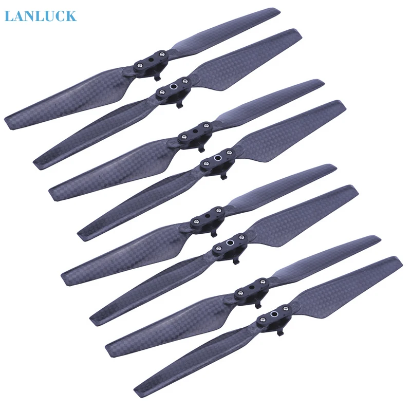 8 шт Пропеллер из углеродного волокна для Радиоуправляемый беспилотный