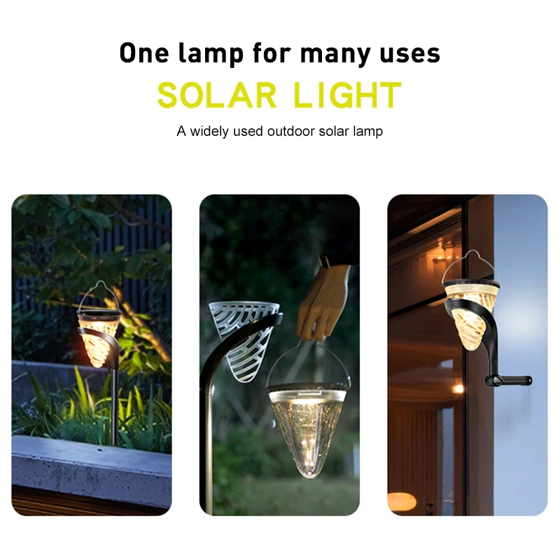 

Solar Landscape Light Outdoor LED Lawn Light Atmosphere Light Waterproof Garden Lamp Street Light For Villa Courtyard Decoration