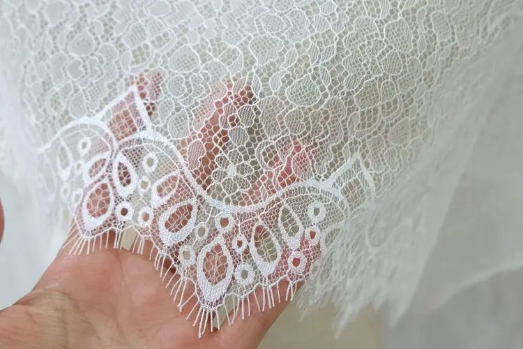 3 метра в длину 20 см ширину Кружевное белое кружевное эластичное нижнее белье
