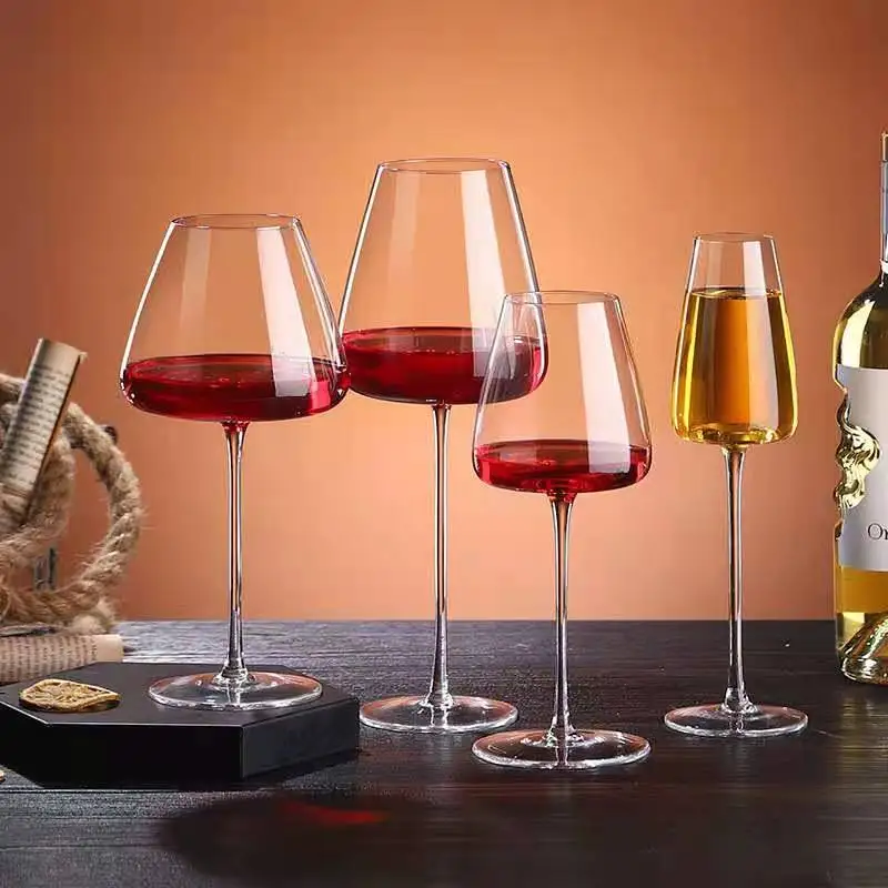

Free Shipping 2PCS Red Wine Glasses Champagne Glass Wine Glasses Hand Blown,Long Stem,Perfect for Red or White,Daily Use