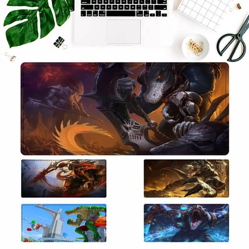 Print LOL Renekton Mouse Pad Gaming MousePad Large Big Mouse Mat Desktop Mat Computer Mouse pad For Overwatch