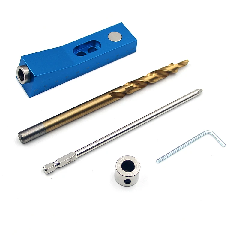 Набор мини карманных отверстий для джига DIY столярные инструменты комплект