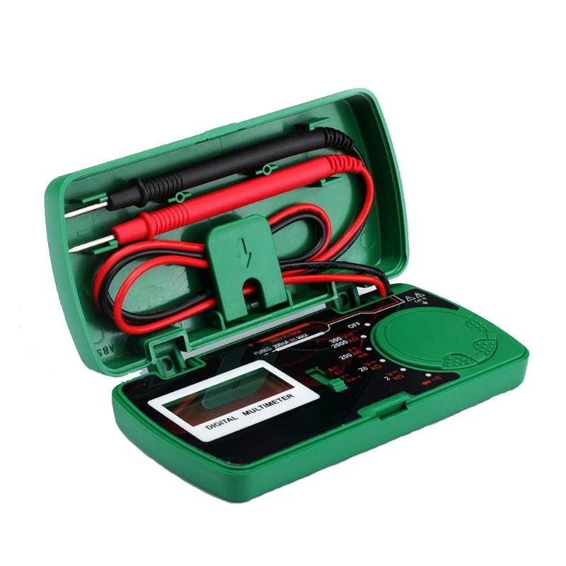 

Новинка 2022, портативный цифровой мультиметр карманного размера с автоматическим выбором диапазона, мультитестер для домашнего использова...