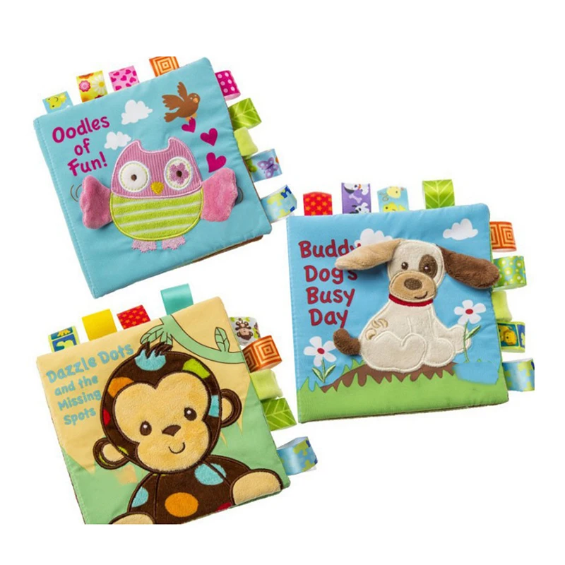 

Книга для чтения для детей, младенцев, малышей, развития интеллекта, книга из мягкой ткани, познавательная книга, обучающая игрушка для живо...