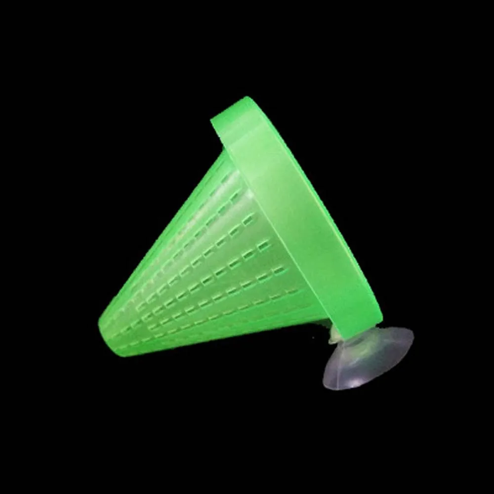 Аквариум Корм для аквариумных рыбок корзина коническая кормушка конический