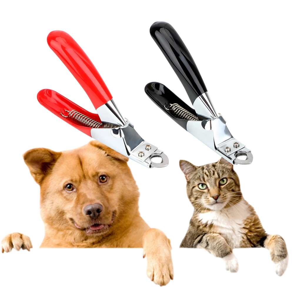 

Cat Grooming Cutter Pet Nail Clippers Stainless Steel Pet Products Claw Scissors