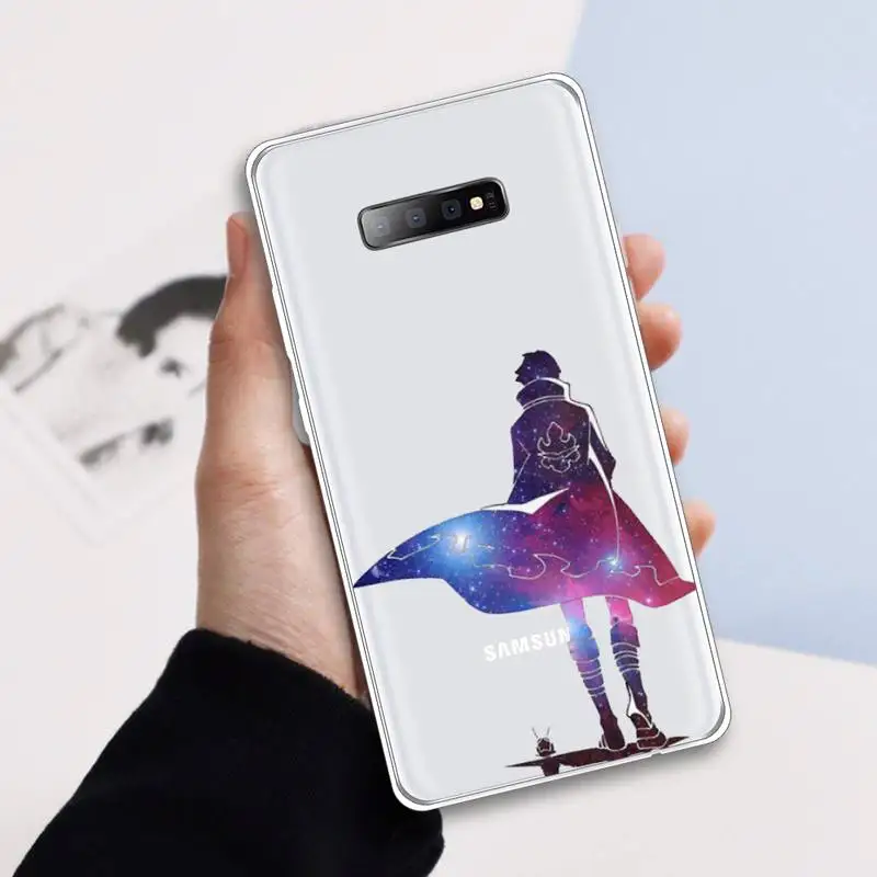 

Sword Art Online SAO japanese Anime Phone Case Transparent For Samsung Galaxy A 71 21s S note 8 9 10 plus 20 ultra