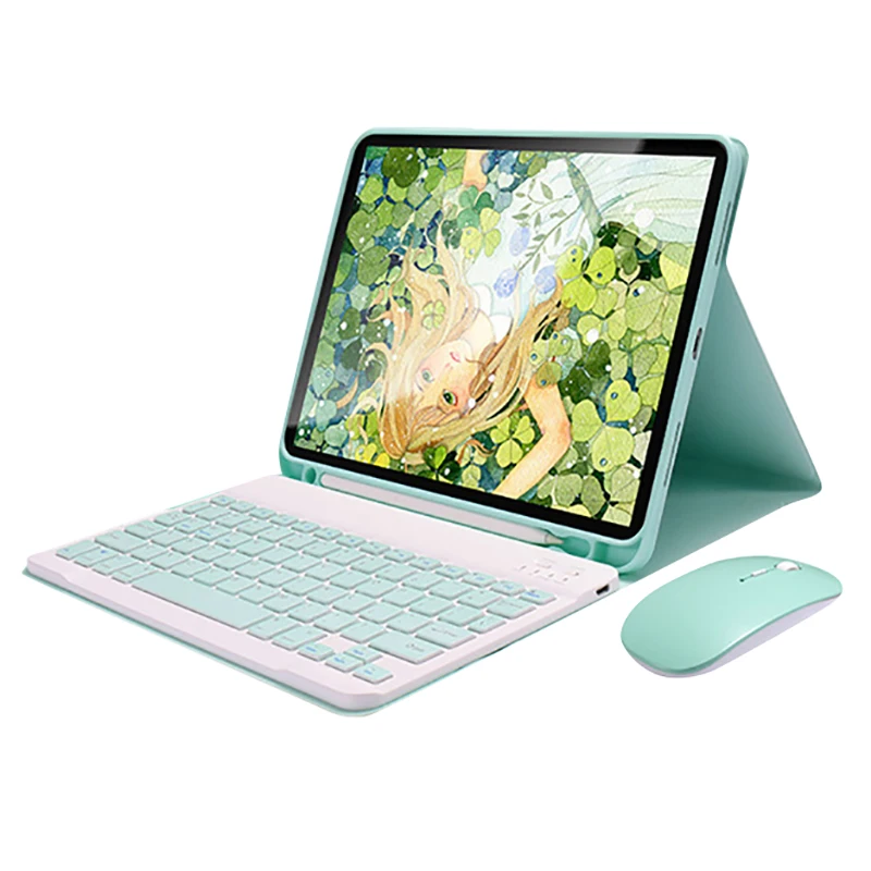 Для 2020 нового iPad Pro 12 9 дюймовый планшетный ПК Spree (Беспроводная клавиатура + мышь