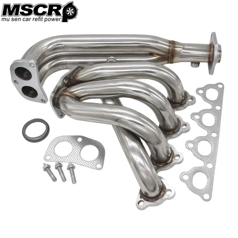 

MSCRP STAINLESS STEEL PIPING HEADER MANIFOLD EXHAUST FOR Honda CIVIC EG EF EK EM 88-00 MSCRP-YX01556