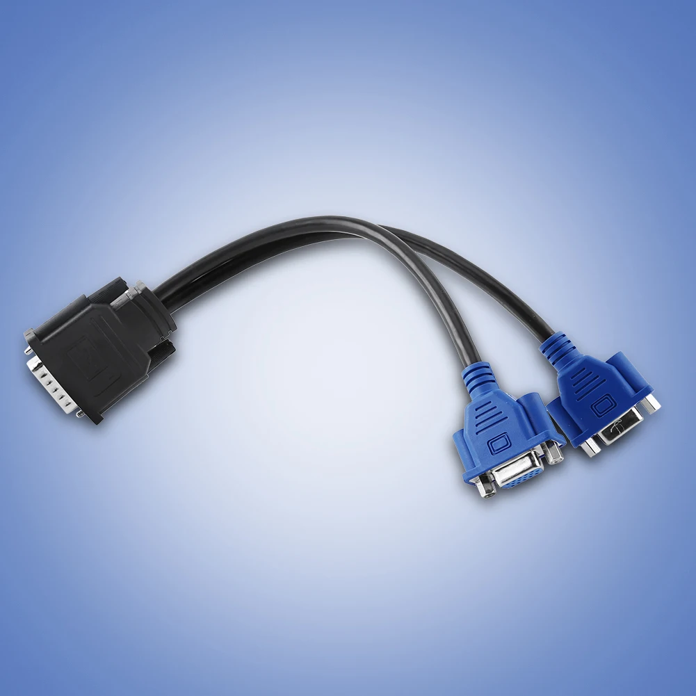 Usb разветвитель диаметром 5 9 мм (папа) на 2 VGA (мама)|2 vga|vga malevga male to |