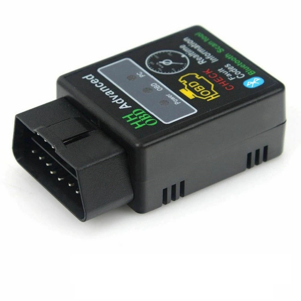 V2.1 ELM327 HH OBD 2 OBDII Авто Bluetooth диагностический инструмент интерфейс сканер черный |