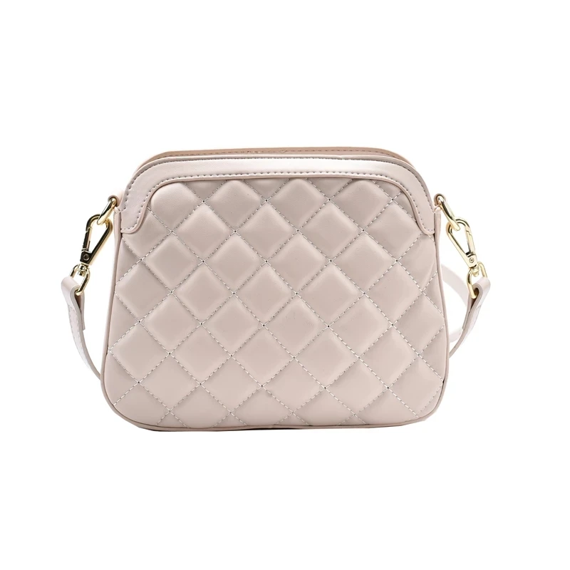 

High Quality Solid Leather Shoulder Crossbody Bags for Women 2020 Fashion Sewing Thread Luxury Handbags Women Bags Designer Sac