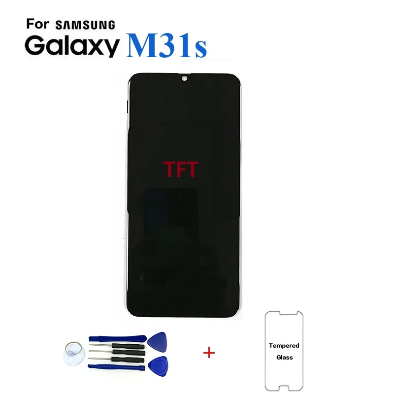 

TFT For Samsung M31s Display Lcd Screen Replacement For Samsung M31s Digitizer Assembly Touch Panel Module