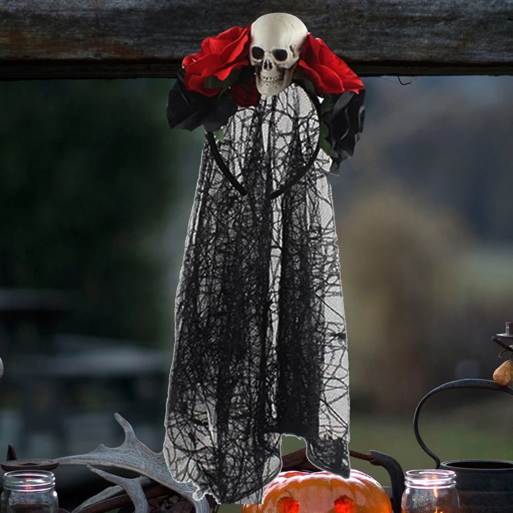 1 шт. головной убор на Хэллоуин обруч для волос череп готический Уникальный