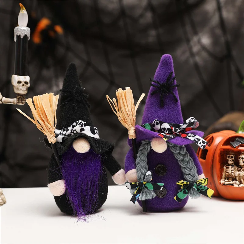 

Плюшевая безлистная кукла, милое украшение на стол на Хэллоуин для дома, гостиной, спальни, украшение C66