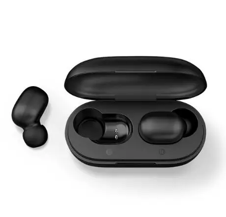 Black Haylou GT1 TWS беспроводные наушники Bluetooth 5,0 HD стерео спортивные наушники с шумоподавлением игровая гарнитура - Цвет: Black