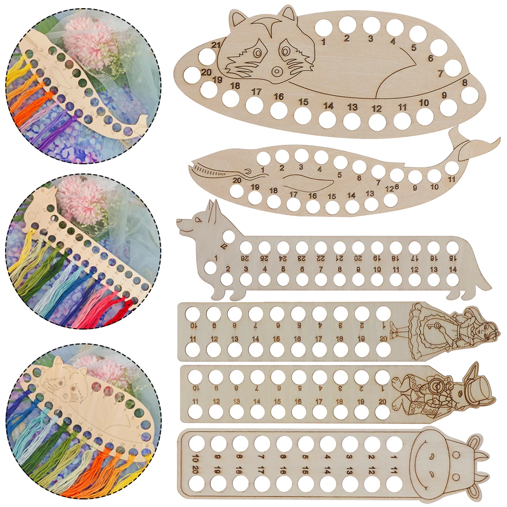 1 шт. органайзер для вышивки из натурального дерева | Дом и сад