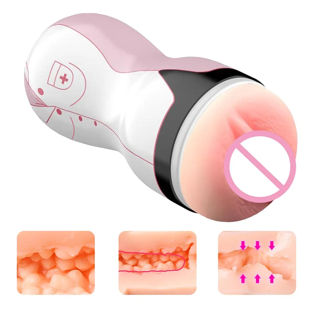 Realistic Vagina Sex Toys Male Masturbator For Men Soft Tight Pussy Adult Products Machine Masturbatory Cup Shop | Красота и здоровье