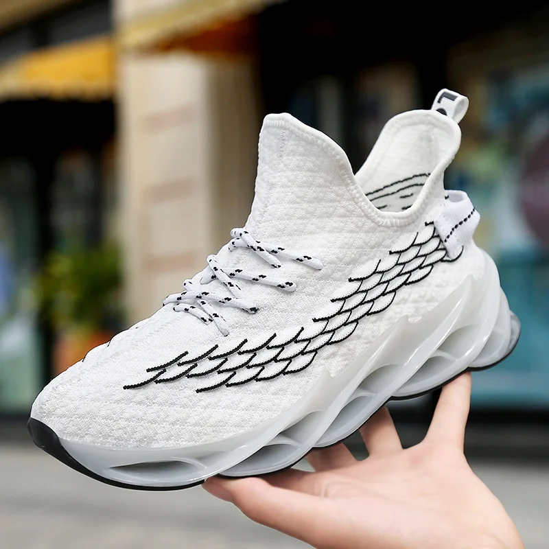 Новинка 2019 мужские уличные беговые кроссовки для мужчин спортивная обувь