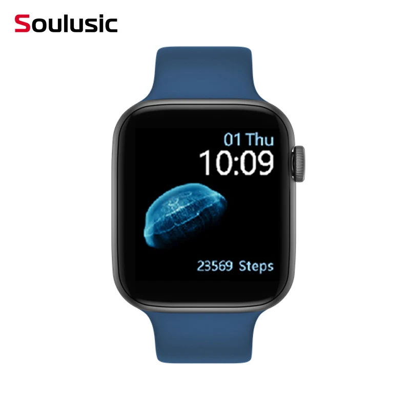 2020 IWO T5 SmartWatch Changeable Strap Series 5 Smart watch Heart rate Blood pressure Watch For IOS Android | Электроника