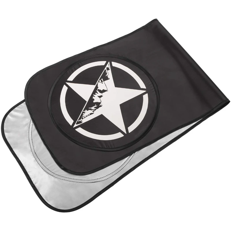 Лобовое стекло Солнцезащитный козырек коврик Солнечный для Jeep Wrangler Jk Tj Lj Yj 1985 2017