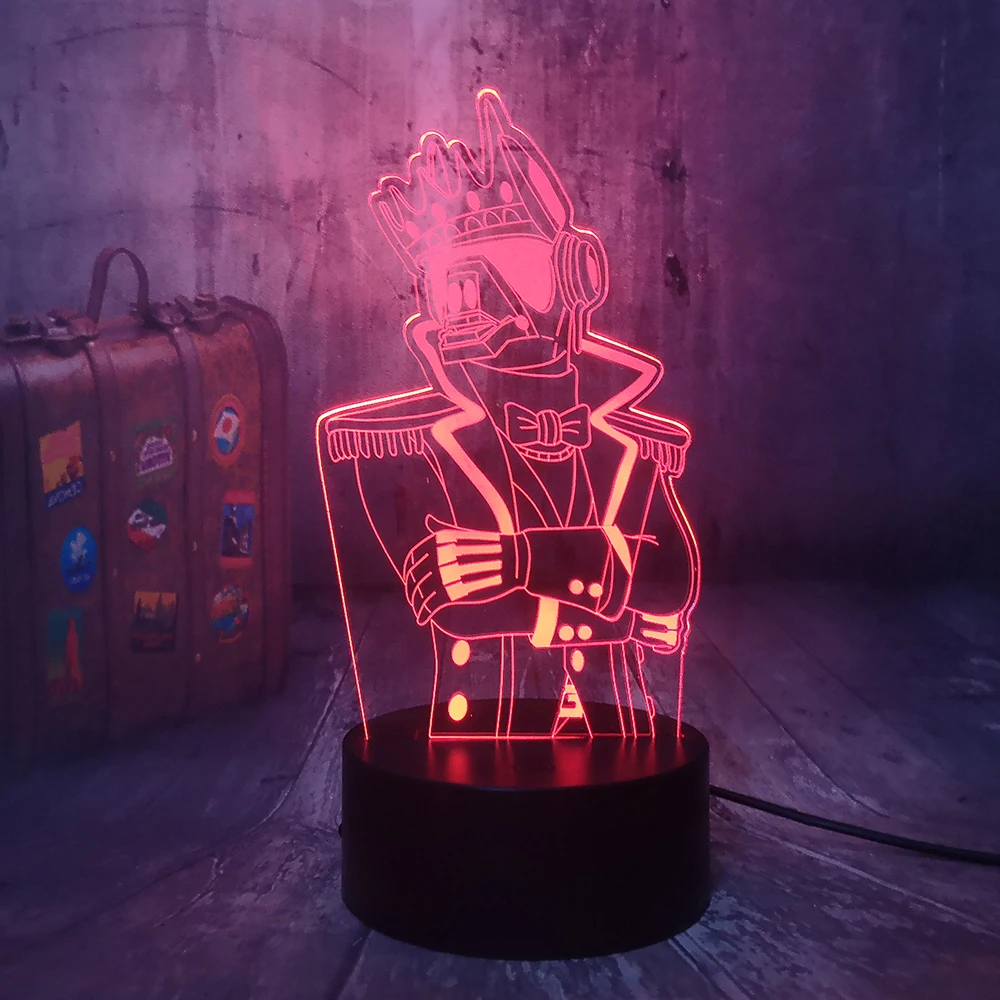 Крутая игра Королевская битва PUBG TPS 3D светодиодный ночсветильник Настольная