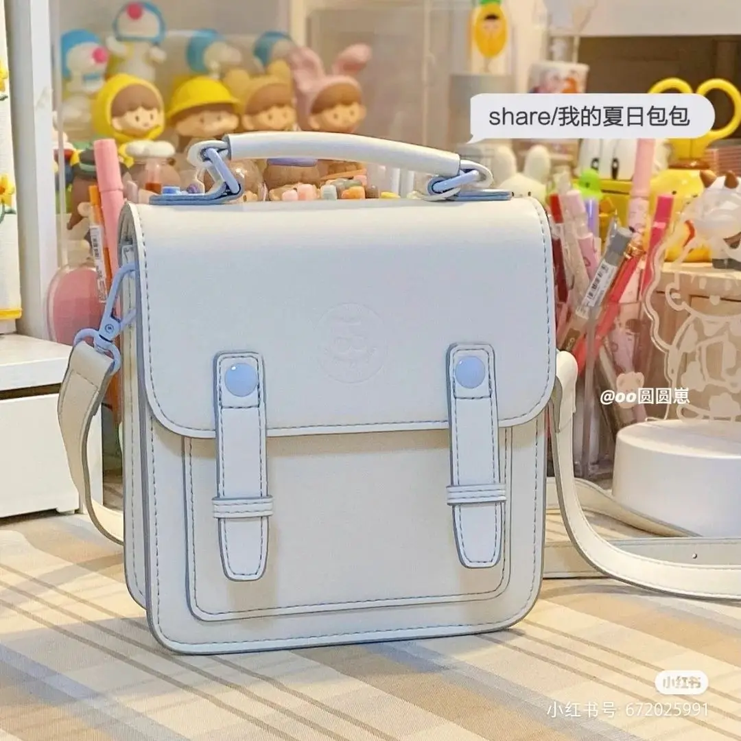 

Leather Diagonal Cross Bag Youth Fashion Casual Version Ladies Shoulder Bag Solid Color Women Messenger Bags Retro Designer Bag