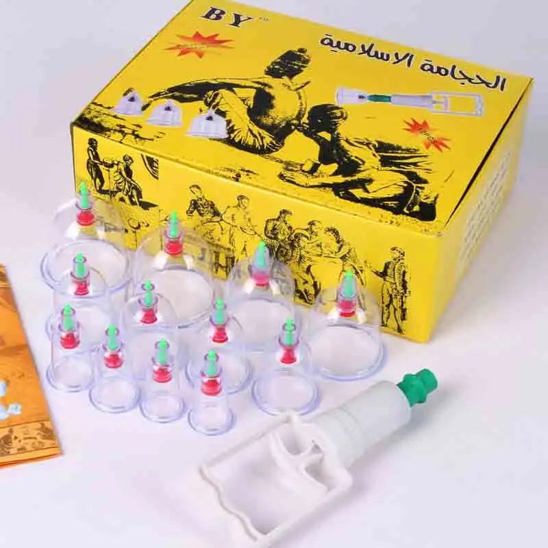 Набор банок для вакуумного массажера китайской медицины 12 шт.| |