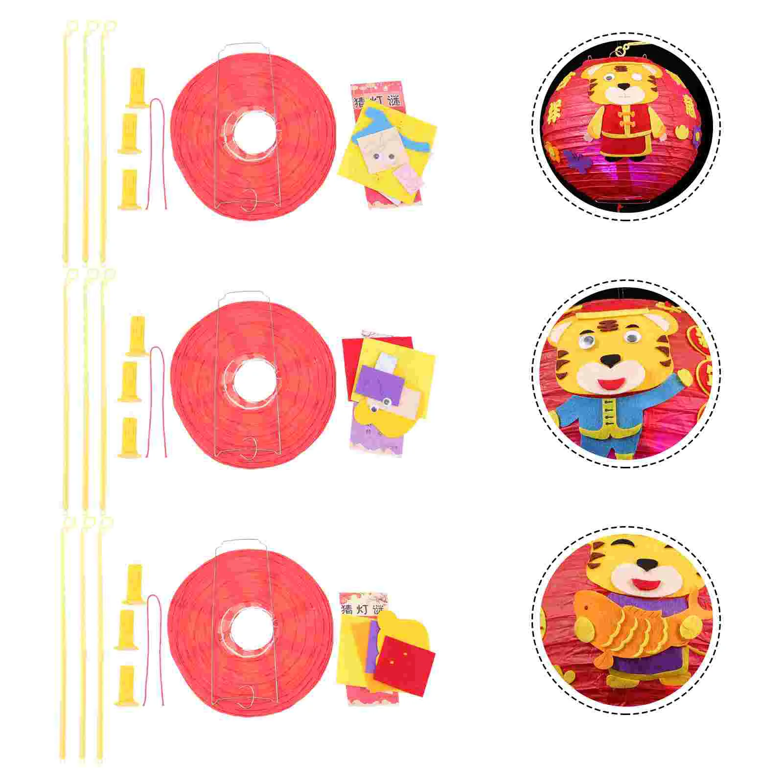 

Ручной бумажный фонарь «сделай сам» 3 шт., декоративный фонарь «сделай сам», новогодний фонарь