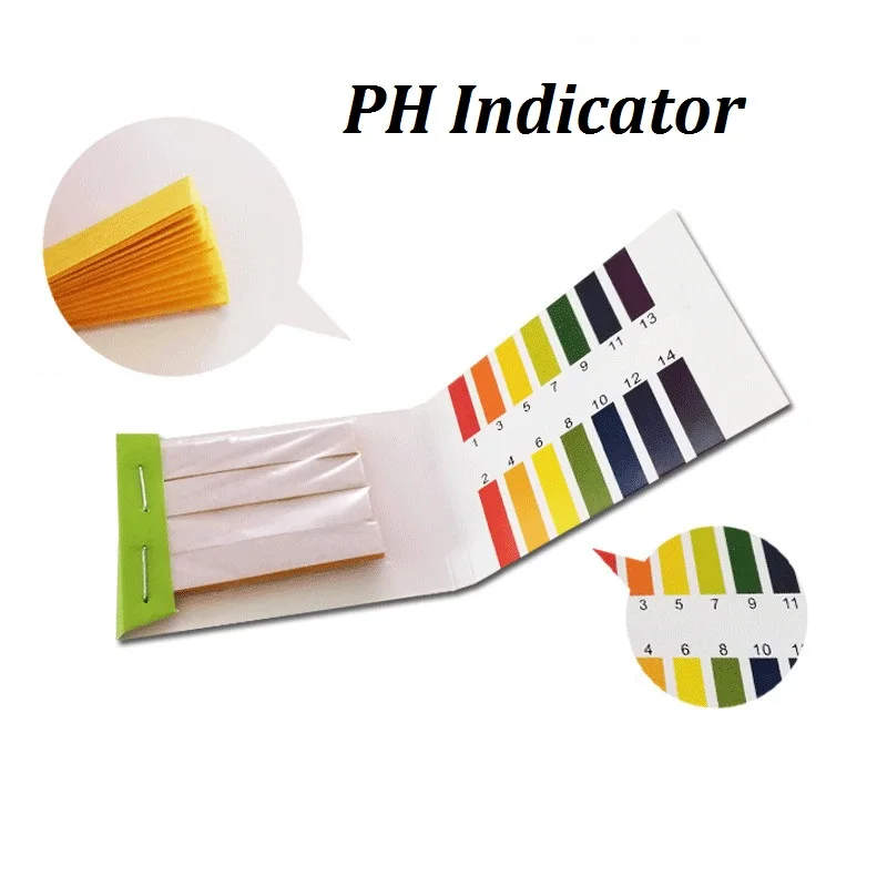 

80 Strips/pack PH 1-14 Litmus Paper Full PH Meter PH Controller PH Indicator Litmus Tester Convenient Alkaline Acid Indicator
