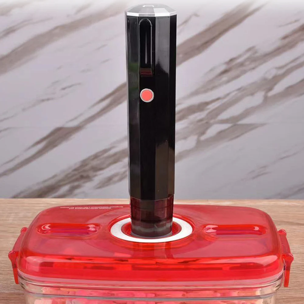 

Портативная вакуумная мини-машина с USB, портативная электрическая вакуумная машина для сохранения, Бытовая Вакуумная упаковочная машина