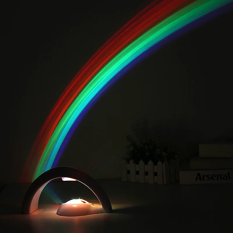 

The Second Generation of Rainbow Projection Lamp, Decompression LED Night Light, Manufacture of Rainbow Children's Luminous Toys