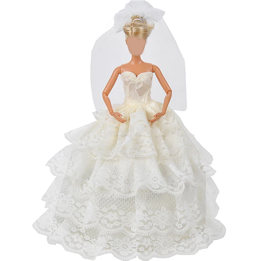 

Montessori Handmade Fashion Wedding Dress For Princess Dress Elegant Clothing For for Gown Dresses